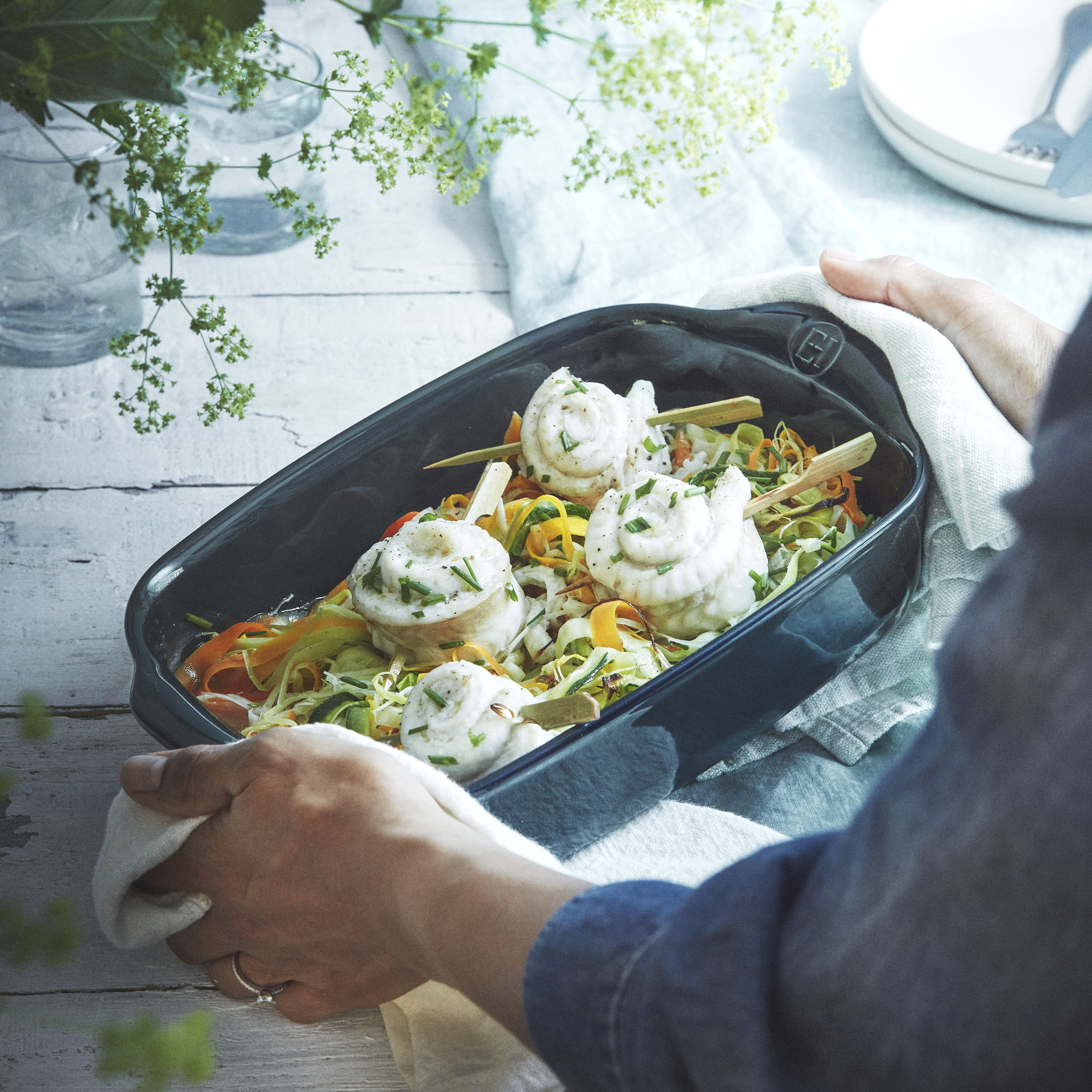 Large Rectangular Oven Dish "Imparfait"